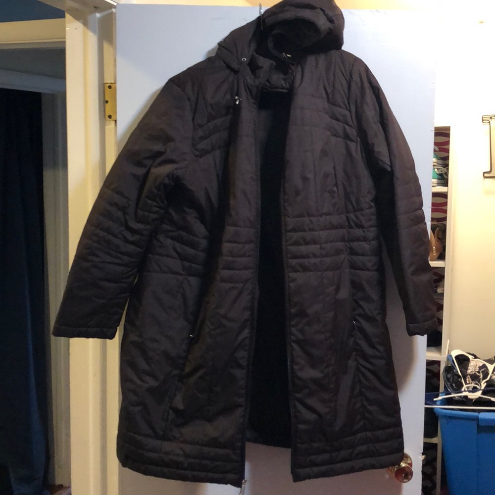 Lands end 1X 16w/18w puffy coat